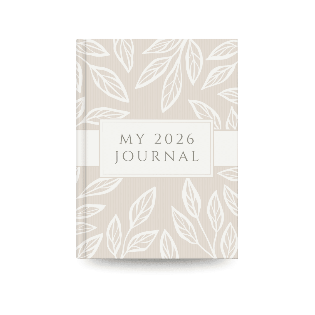 My 2026 Journal | Minimal Beige Aesthetic Daily Notebook - Memories Insite